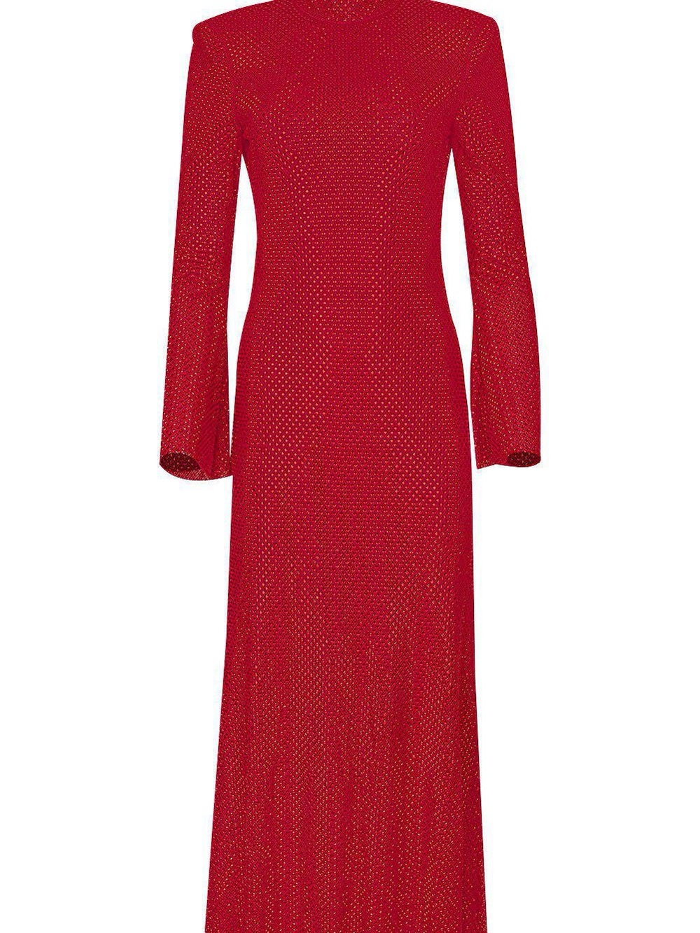 Self Portrait Rhinestone Mesh Maxi Dress, NWT size 10 Mrsp 805.00